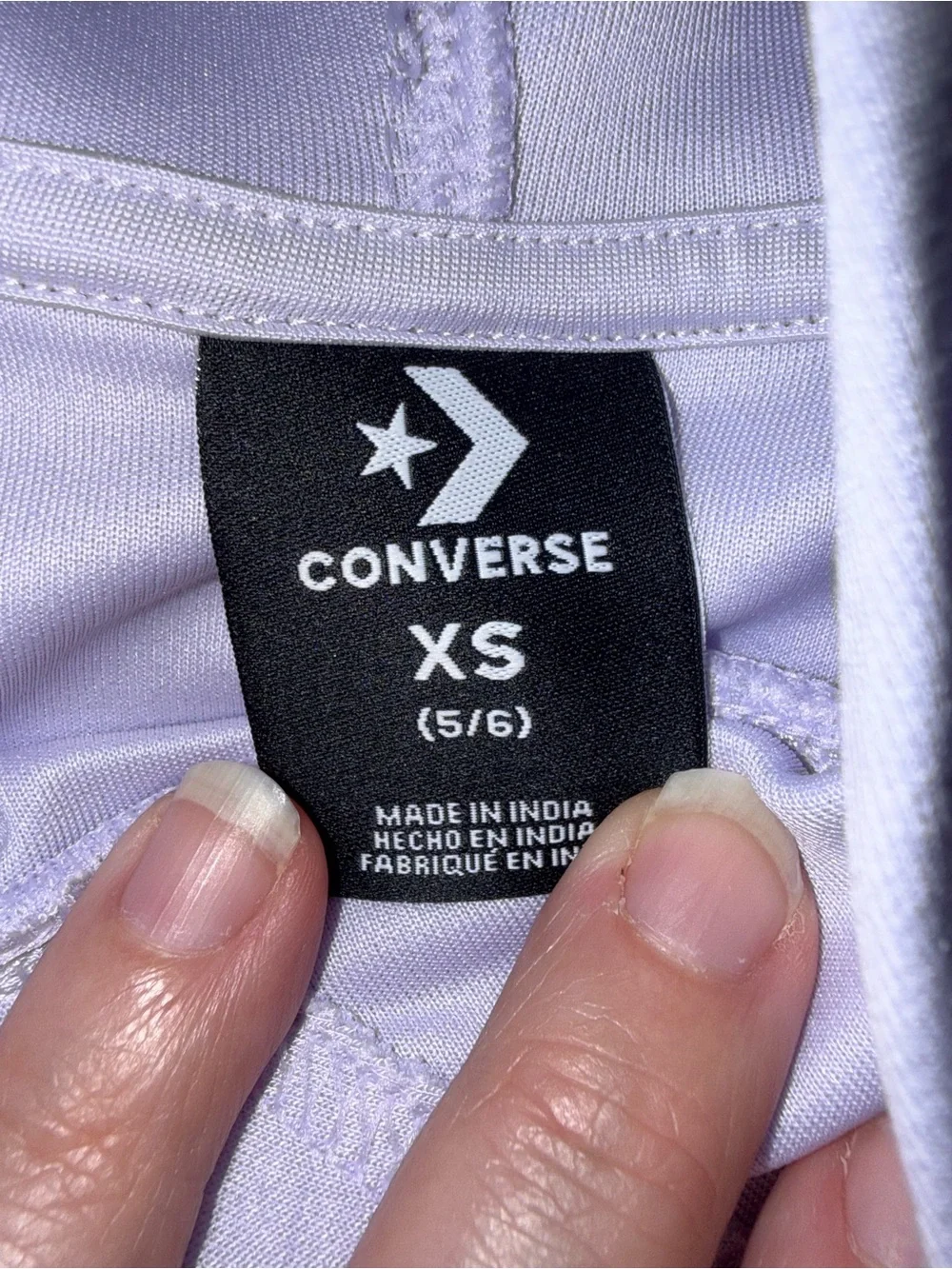 Converse Kids Light Lavender Hoodie & Joggers Set